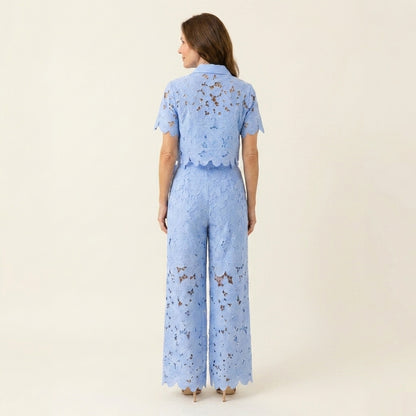 Adelina™ | Conjunto Bordado Calado de Verano
