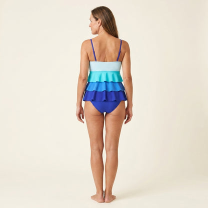 Ondina™ | Tankini Modelador con Volantes