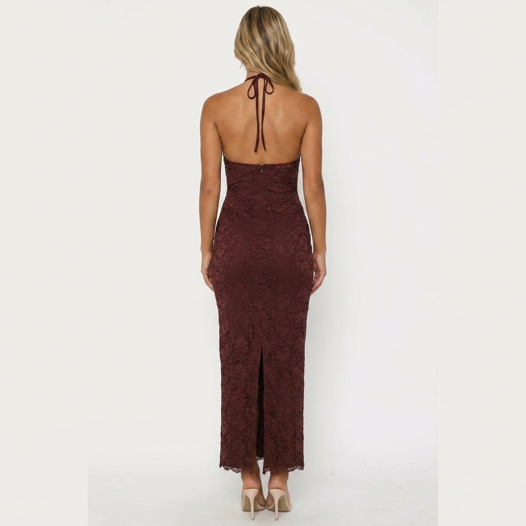 Aria — Vestido Largo de Encaje
