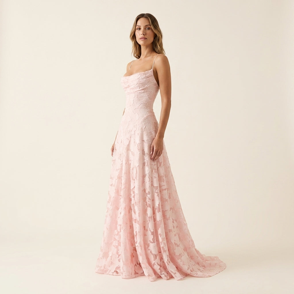 Serena™ | Vestido Maxi de Encaje Elegante
