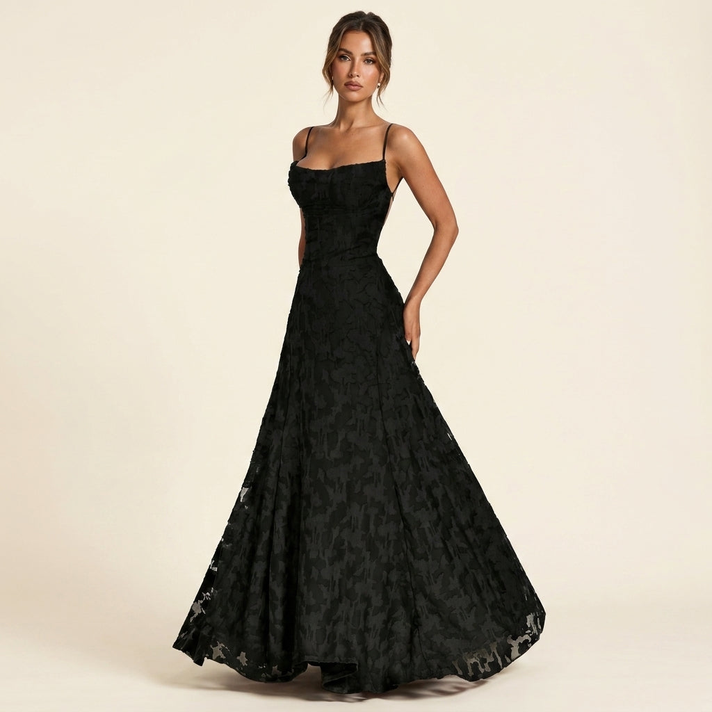 Serena™ | Vestido Maxi de Encaje Elegante