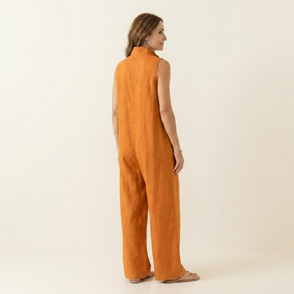 Jerline™ | Mono Largo Cuello Mao