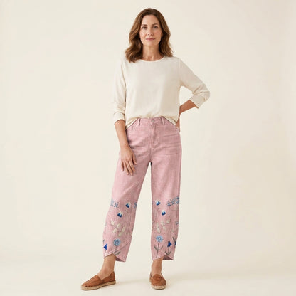 Aven™ | Pantalones Bombachos Bordados