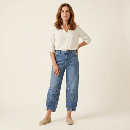 Aven™ | Pantalones Bombachos Bordados