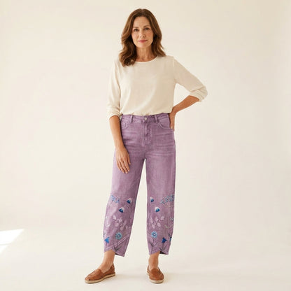 Aven™ | Pantalones Bombachos Bordados