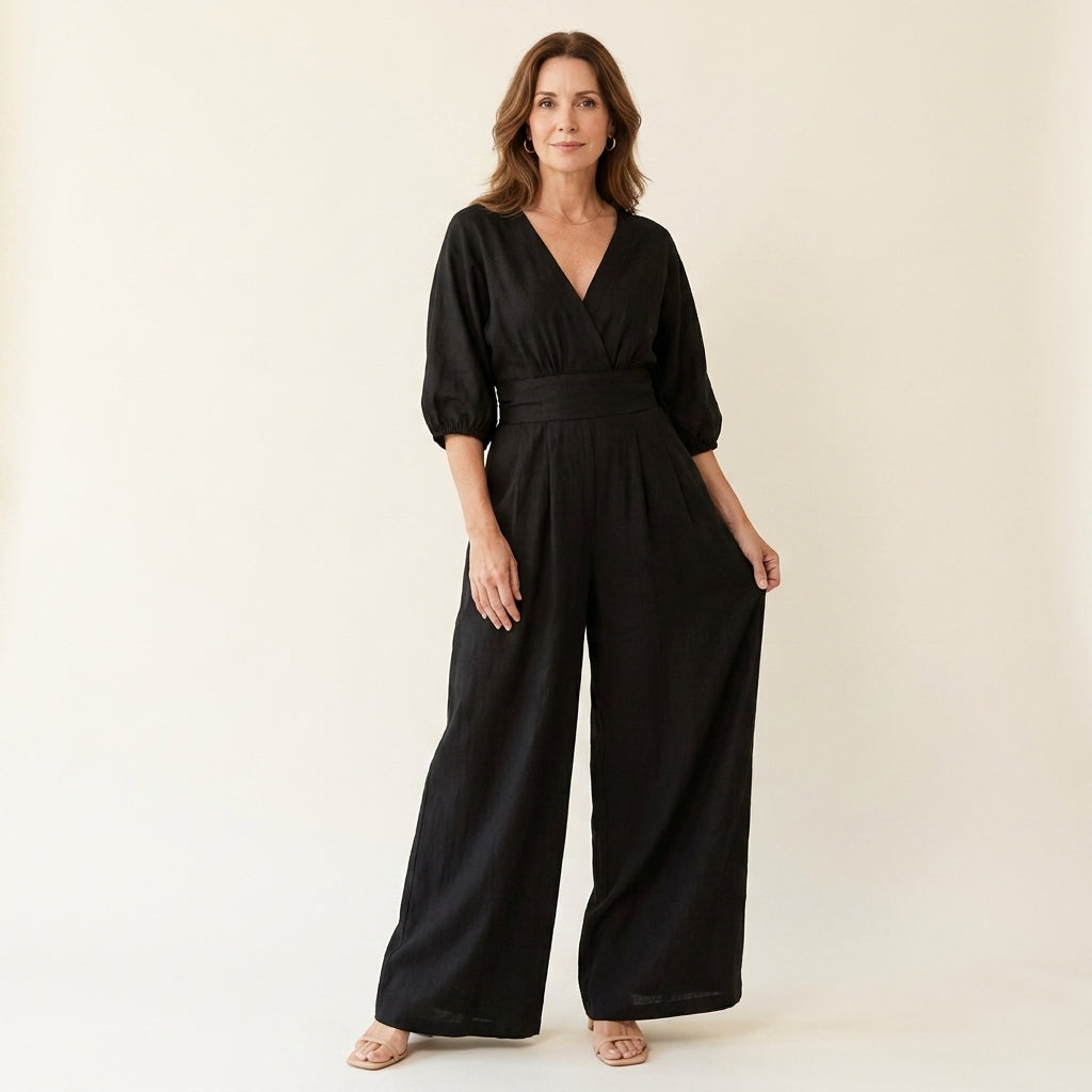 Elira™ | Mono Esencial con Escote en V