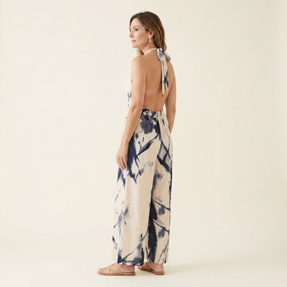 Indra™ | Mono Halter Estampado Acuarela