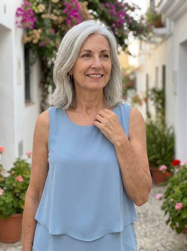 Serena™ | Conjunto Blusa y Pantalón Paisley