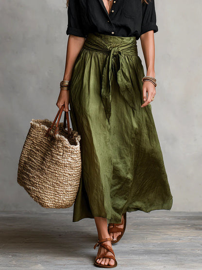 Milena™ | Vestido Maxi Asimétrico de Un Hombro