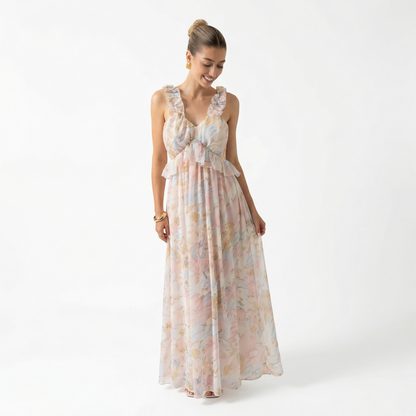 Camila | Vestido Largo Floral