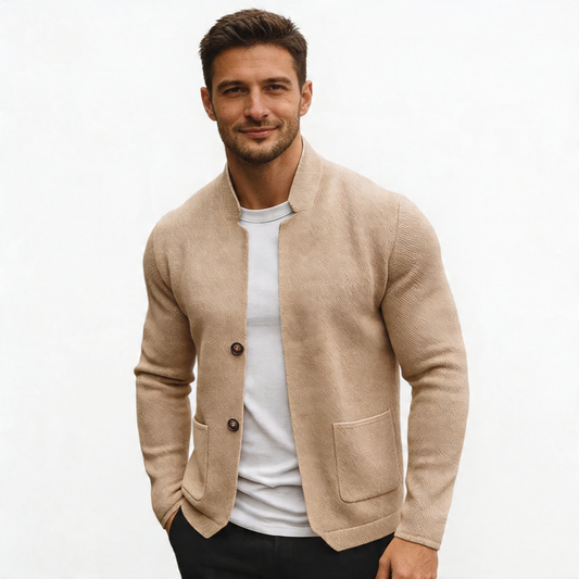 Leon | Chaleco de Punto Estructurado