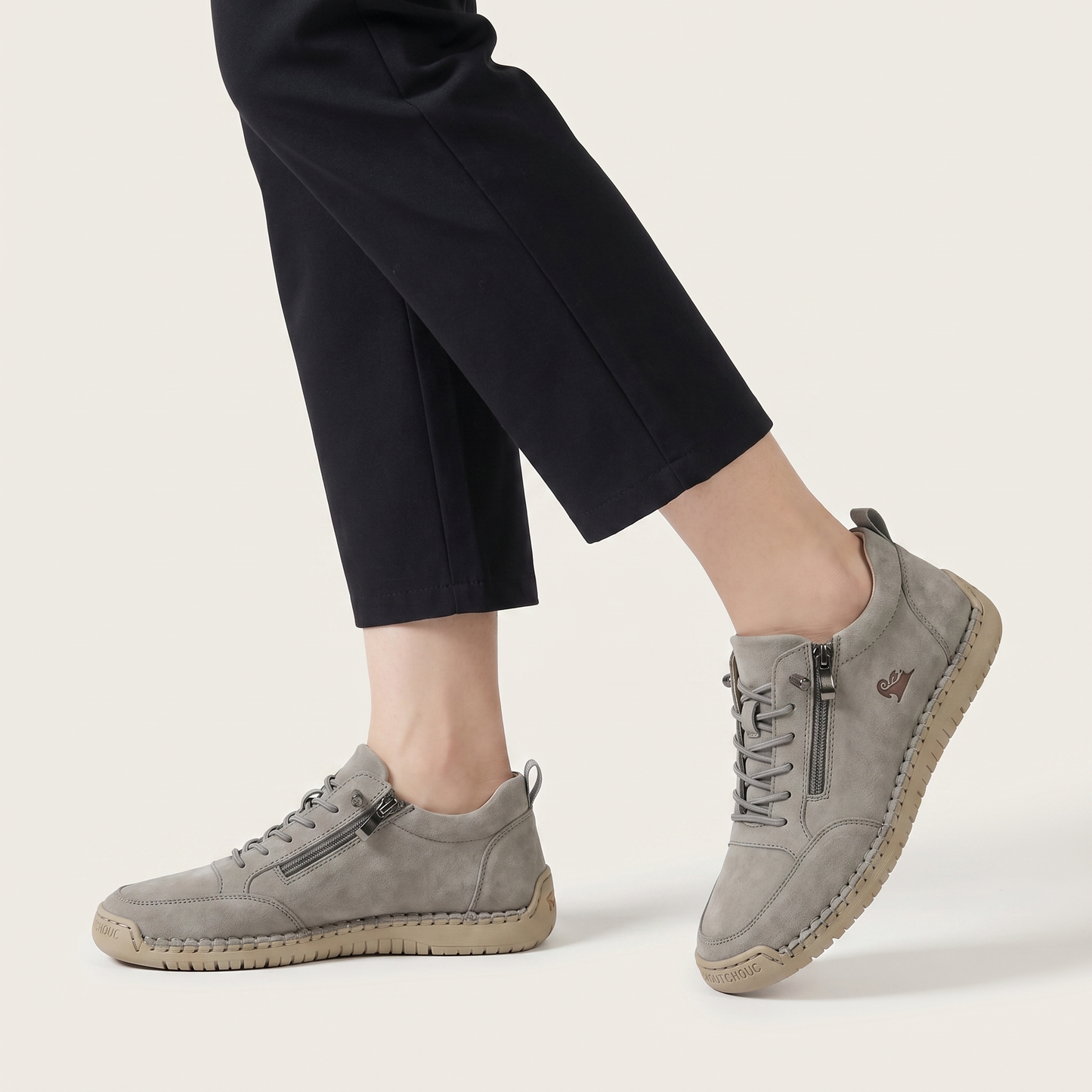 Mila™ | Zapatillas Ortopédicas con Cremallera