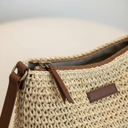 Kathy™ | Bolso de Rafia Elegante