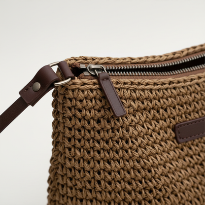 Kathy™ | Bolso de Rafia Elegante