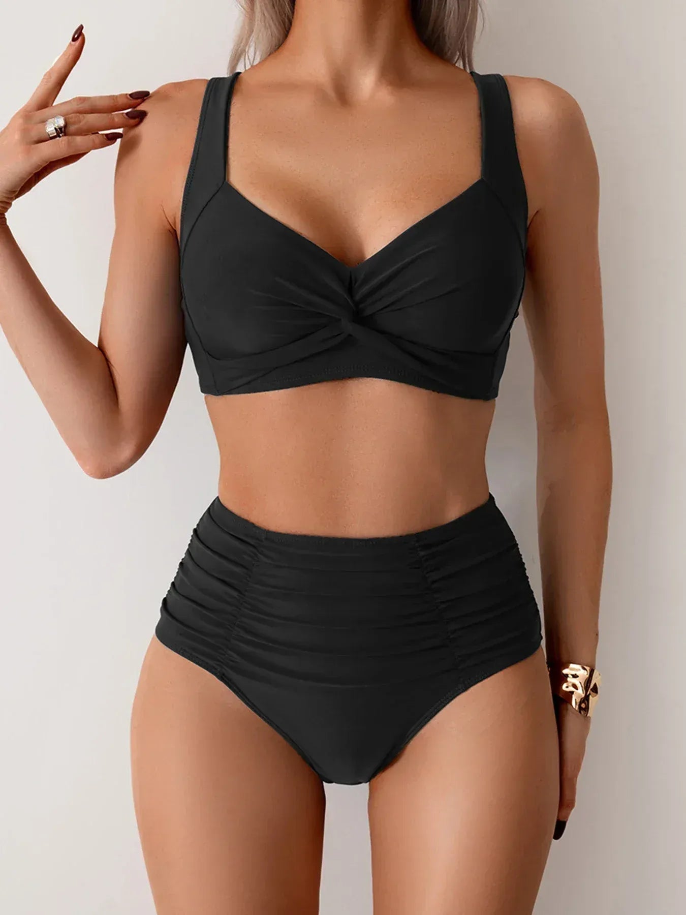 Bianca™ | Bikini Efecto Faja de Talle Alto