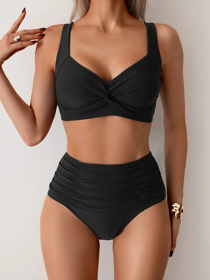 Bianca™ | Bikini Efecto Faja de Talle Alto