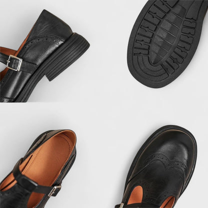 Elisa | Tacones de Piel - 6CM