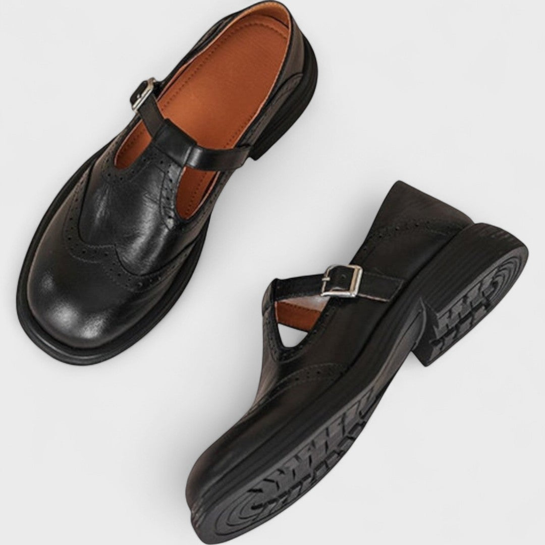 Elisa | Tacones de Piel - 6CM