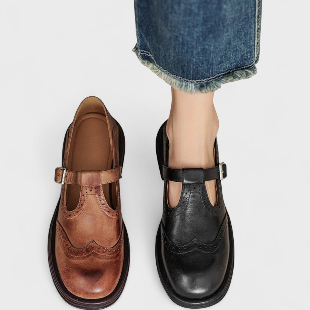 Elisa | Tacones de Piel - 6CM