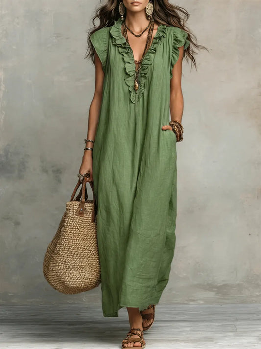 Camelia™ | Vestido Largo Bohemio
