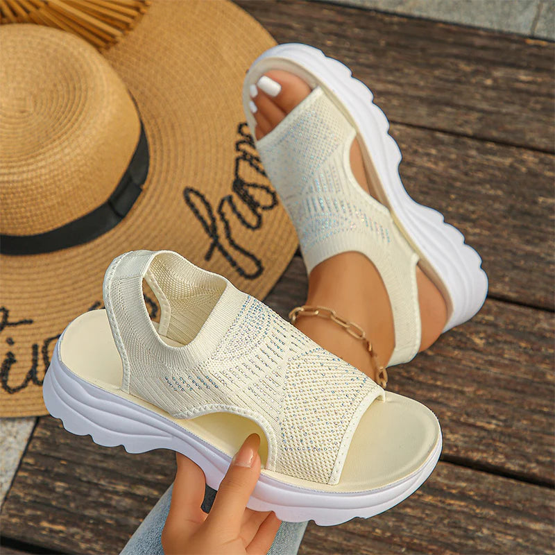 Elara™ | Sandalias de Plataforma